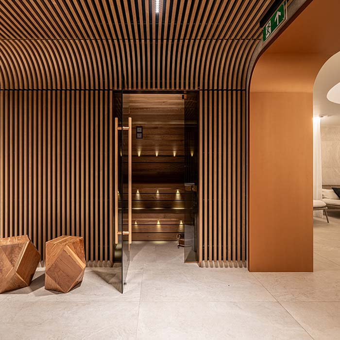 Petit Bois Freud - interno sauna