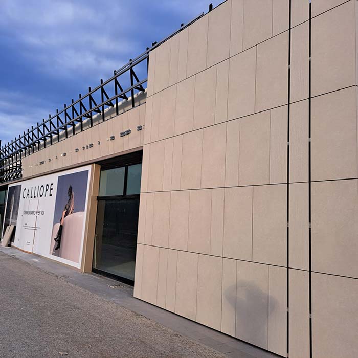 Refitting Facade Calliope - dettaglio